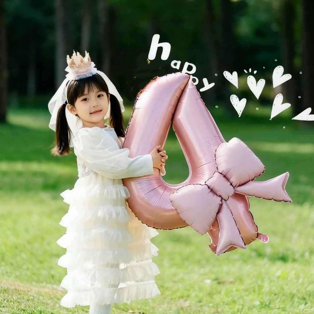 ลูกโป่ง 40นิ้ว ลูกโป่งวันเกิด ตัวเลขวันเกิด ลูกดป่งตัวเลข balloon รูปที่ 3