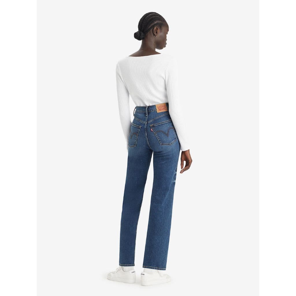 กางเกงยีนส์ผู้หญิง Levi's® Women's Ribcage Straight Ankle Jeans รูปที่ 6