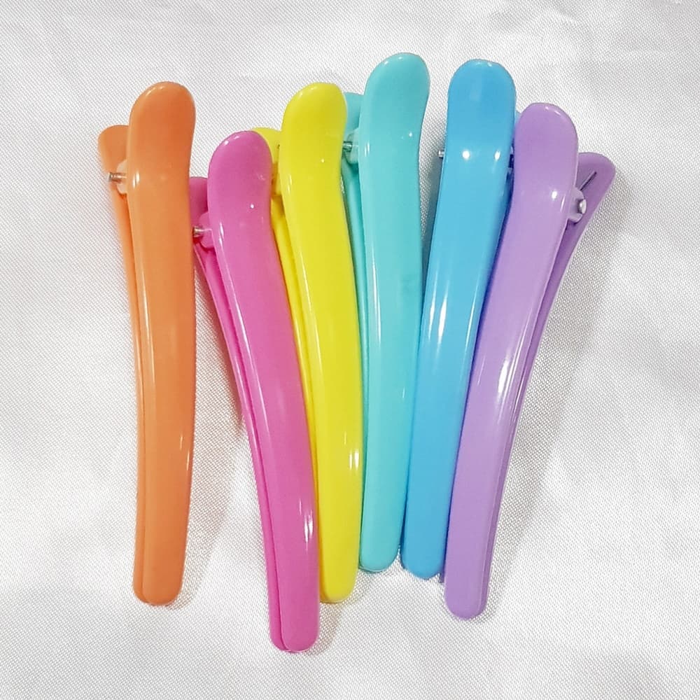 กิ๊บติดผม กิ๊บปากเป็ด กิ๊บหนีบผม ขนาด ยาว 10 CM สีดำ และ แบบคละสี ราคา/อัน ส่งแบบสุ่มสี รูปที่ 5