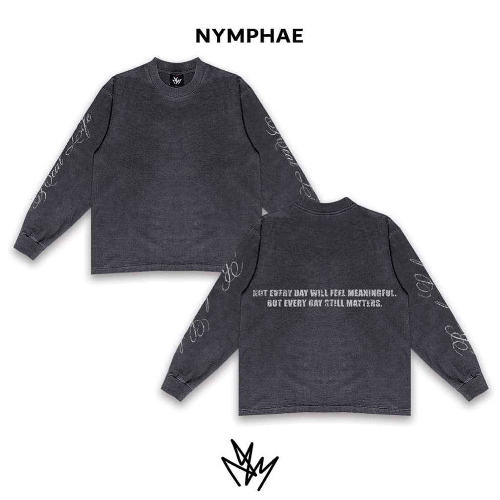 NYMPHAE: Long Sleeve T-shirt เสื้อยืดแขนยาว รูปที่ 6