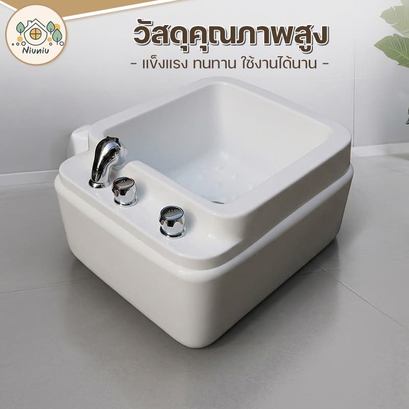อ่างแช่เท้า SPA พกพา นวดผ่อนคลาย ใช้งานง่าย ดีไซน์หรู ประหยัดพื้นที่ เหมาะสำหรับใช้ที่บ้าน รูปที่ 6