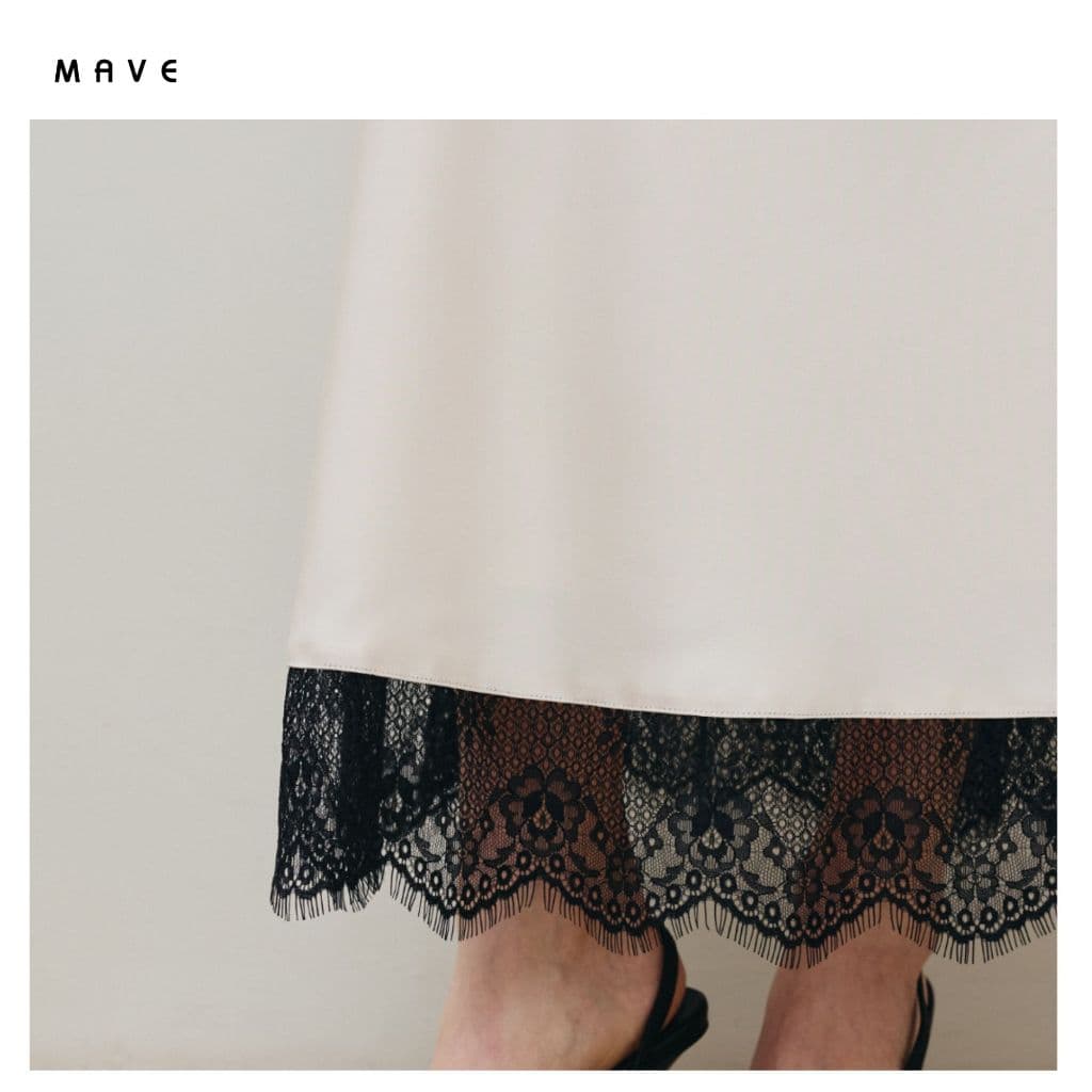 MAVE กระโปรง รุ่น Muse สี IVORY,OREO,PETAL BLUSH รูปที่ 7