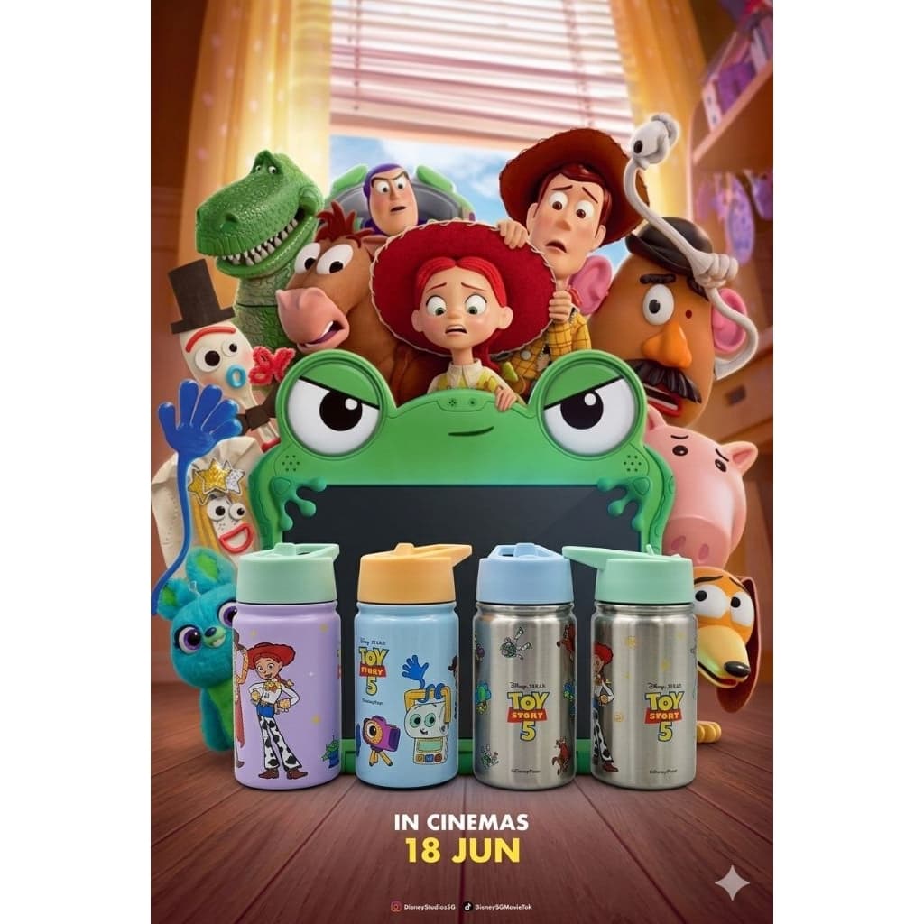 Toy Story 5แก้วเก็บอุณหภูมิ700mlกระติกน้ำสเตนเลสดิสนีย์ทอยสตอรี่ ,ผ้าห่มฮู้ด,หมอนอิง หมอนเมมโมรี่โฟม แท้ % รูปที่ 5