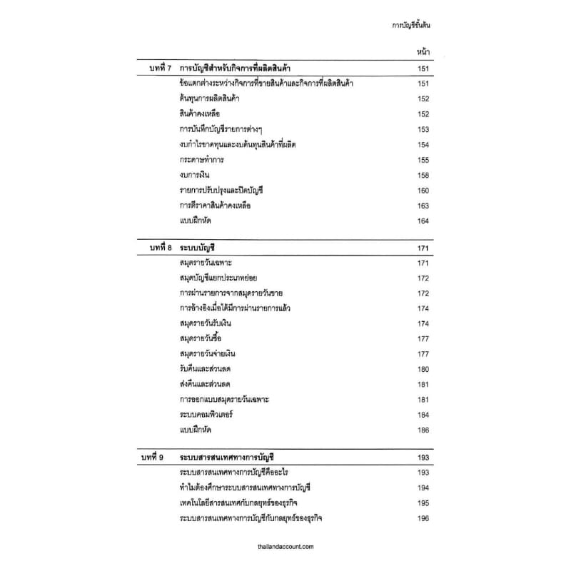 หนังสือ การบัญชีขั้นต้น ฉบับอ่านเข้าใจง่าย c112 รูปที่ 6