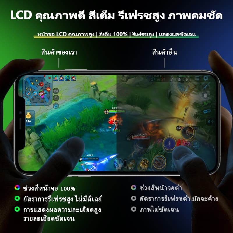 STAR3CTECH OLED LCD หน้าจอ สำหรับ ไอโฟน 5s 6 6s 6Plus 6s Plus 7 7Plus 8 8Plus จอชุด จอ+ทัช จอ สำหรับ รูปที่ 4
