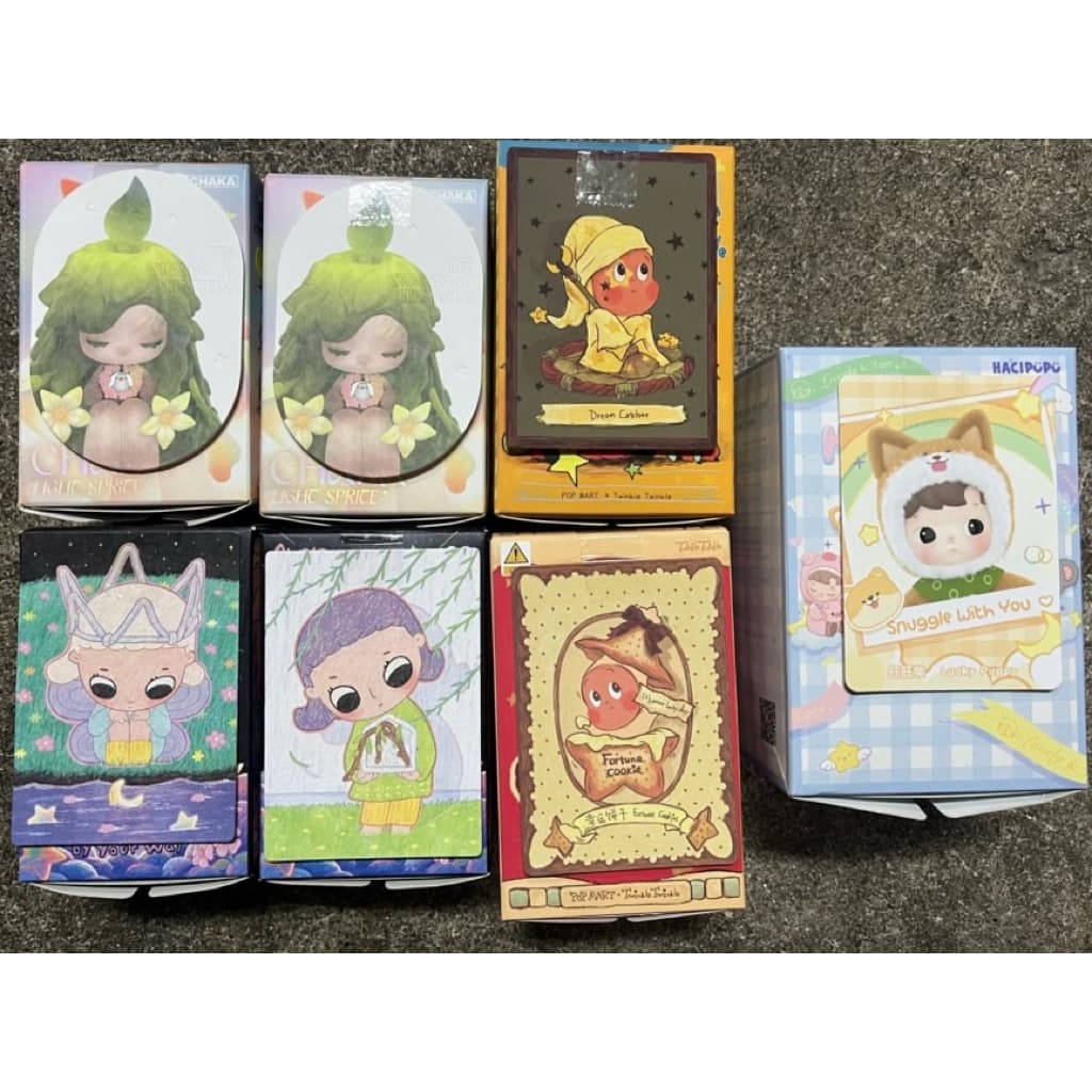 Sale รวมฟิกเกอร์ งานแท้ Popmart ราคาเท เช็คการ์ดไม่แกะตัว รูปที่ 3