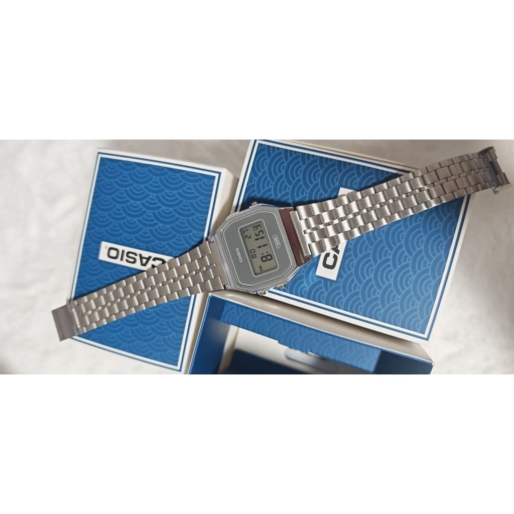 CASIO A159WEVJ-2D/7D นาฬิกา Made-in-Japan ที่มาพร้อมกับการตีความใหม่ของลวดลาย Seigaiha แบบดั้งเดิม รูปที่ 8