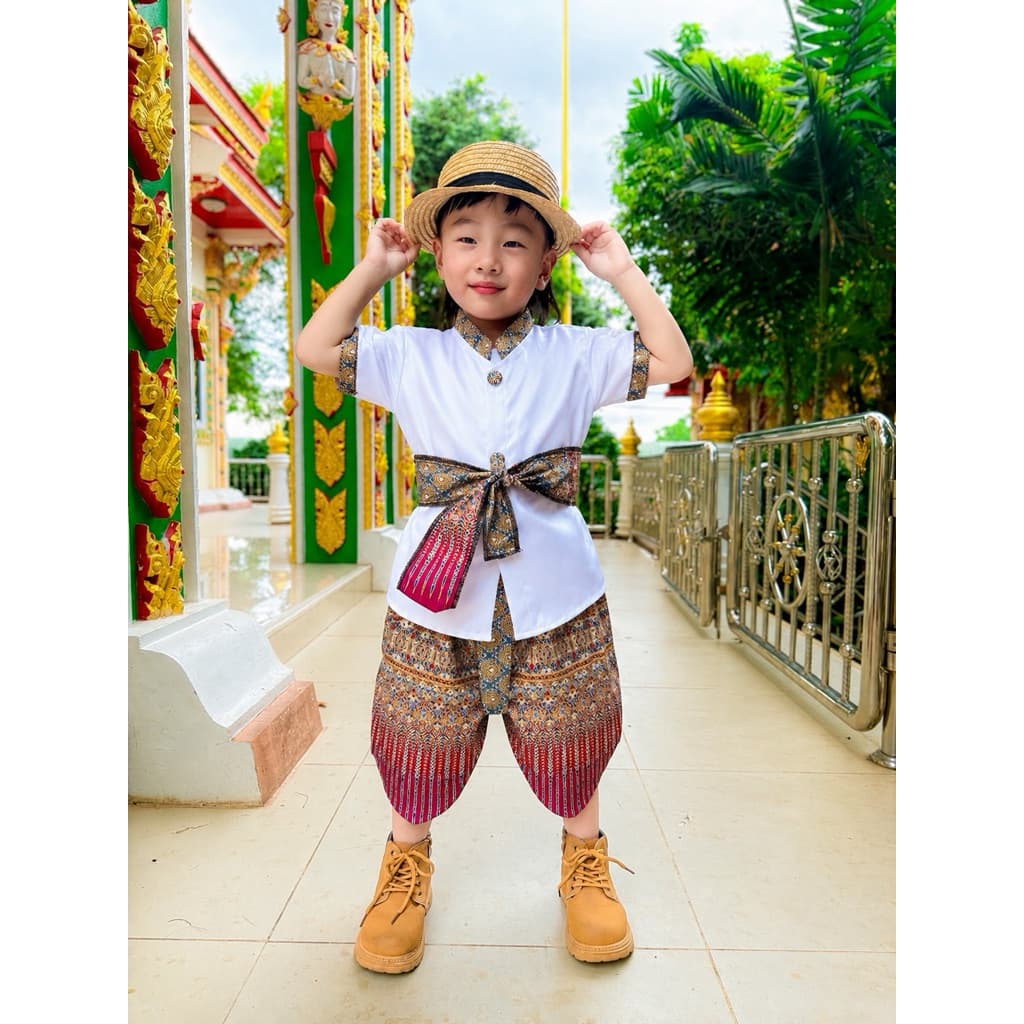 ชุดไทยรุ่นจักรพรรดิ ทูโทน มาใหม่ รูปที่ 8