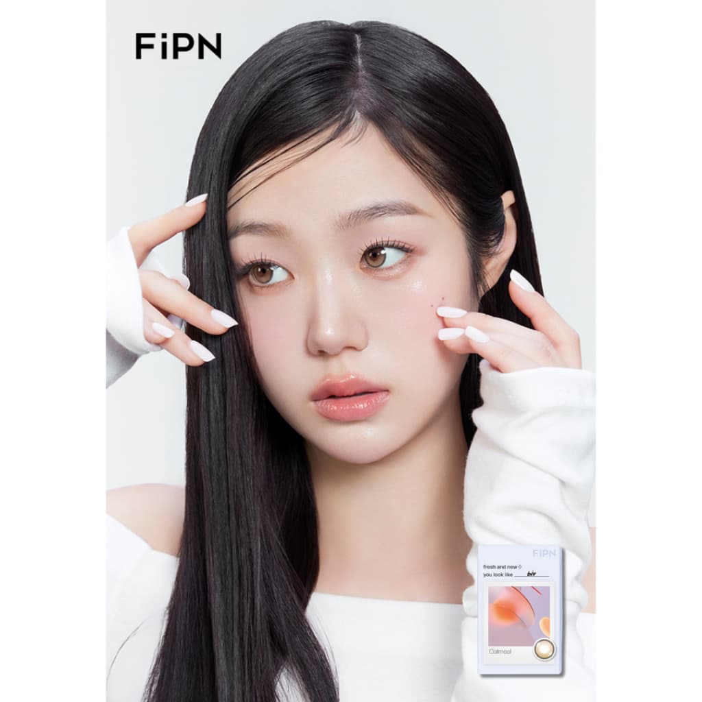 MYFiPN Biv Fixing เลนส์ไม่หมุน คอนแทคเลนส์เกาหลี คอนแทคเลนส์รายเดือน วัสดุ Silicone Hydrogel รูปที่ 4