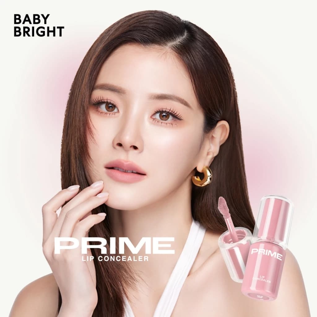 เบบี้ไบร์ท ไพรม์ ลิป คอนซีลเลอร์ ลิปเนื้อแมทท์ ไพรเมอร์เบลอปาก Baby Bright Primer Lip Concealer 2.6g รูปที่ 2