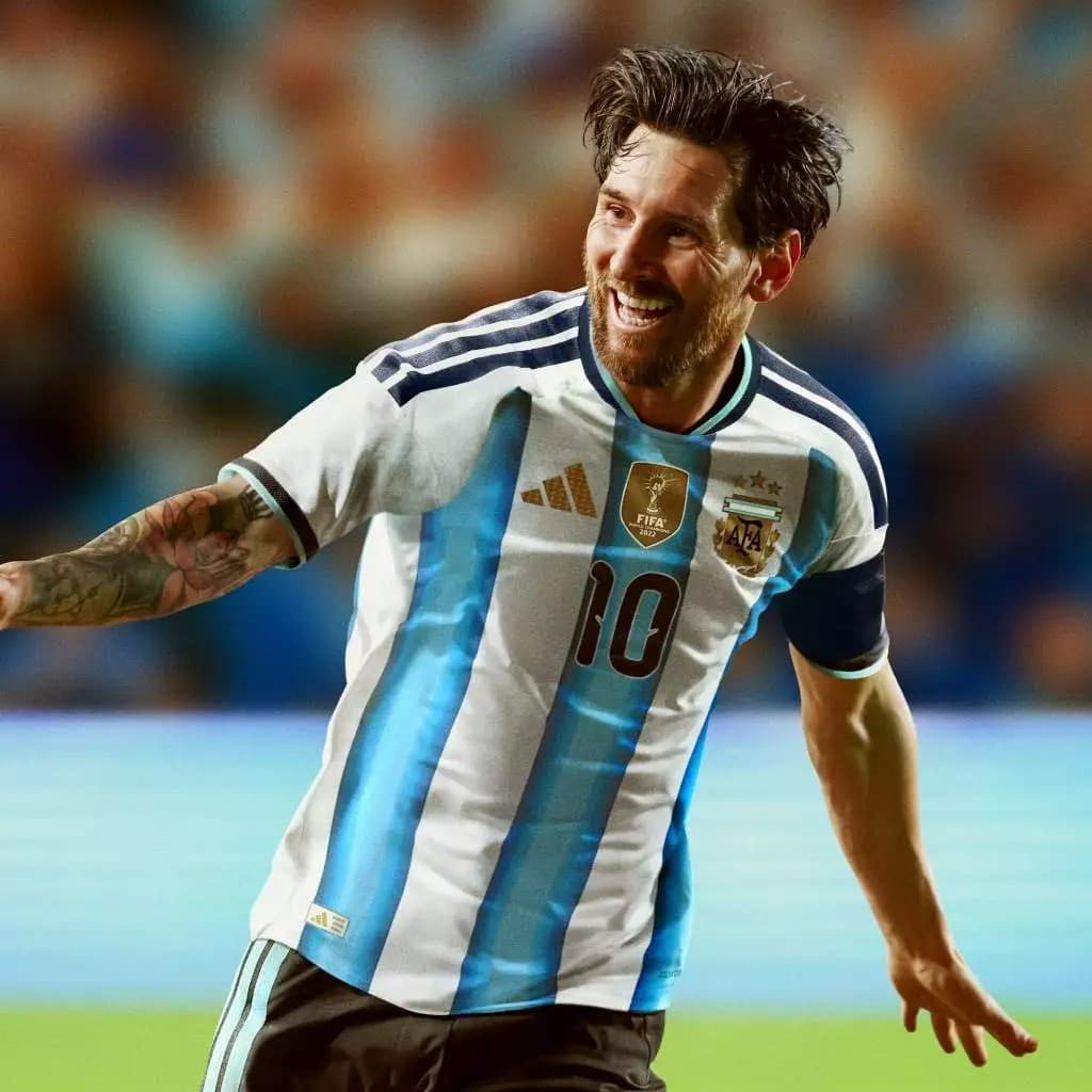 adidas Argentina 26 Home Away Authentic Jersey เสื้อฟุตบอล รูปที่ 6