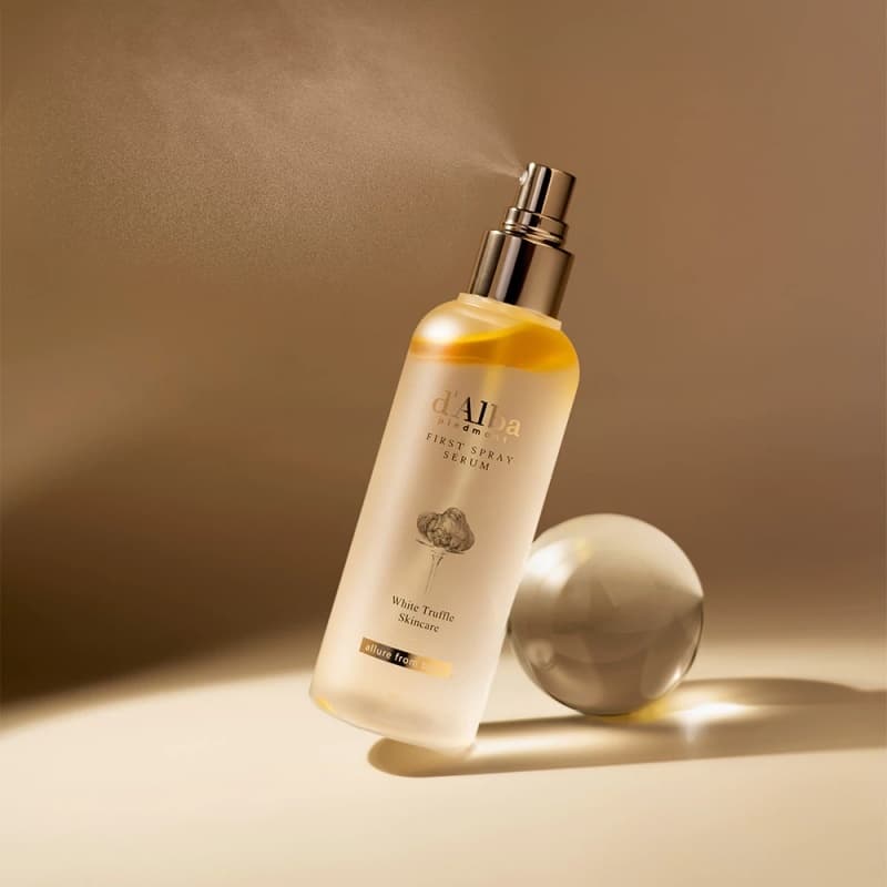 d'Alba White Truffle First Spray Serum 50ml & 100ml ดัลบา ไวท์ ทรัฟเฟิล เฟิร์สสเปรย์เซรั่ม รูปที่ 4