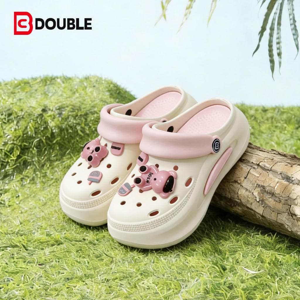 BB DOUBLE 2026 สไตล์ทันสมัยและเป็นที่นิยม หน้าร้อน ใส่ง่าย ทนทาน EVA ป้องกันลื่น นุ่มสบาย สำหรับใส่บนชายหาด BDE738-1 รูปที่ 7