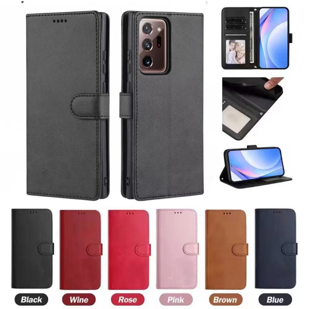 เคสฝาพับหนัง ล็อคได้ สำหรับ Samsung Note20 Note20Ultra เคสกันกระแทกฝาพับ พร้อมช่องใส่บัตร รูปที่ 1