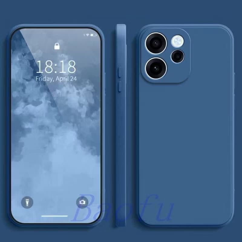 เคสกันกระแทก กำมะหยี่ สำหรับ Oppo Reno15 Reno15Pro Max Reno15F 14F 13F Reno13 Pro Reno14 Pro ข้างในเป็นกำมะหยี่ รูปที่ 1