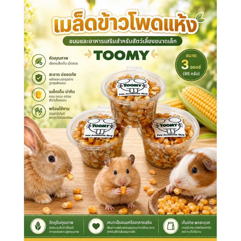 เมล็ดข้าวโพดแห้ง รูปที่ 2