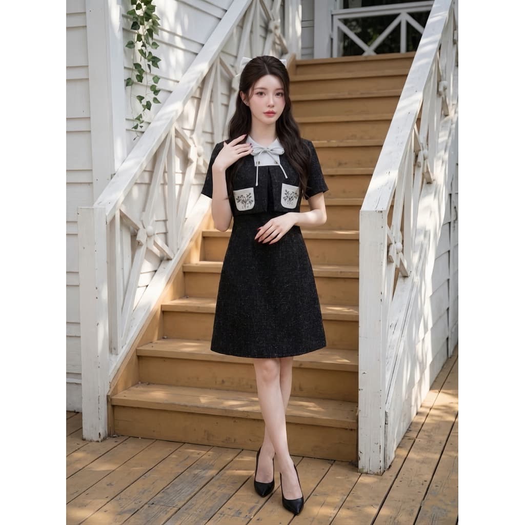 DW497 Maison Fleur Dress เมซอง-เฟลอ รูปที่ 2