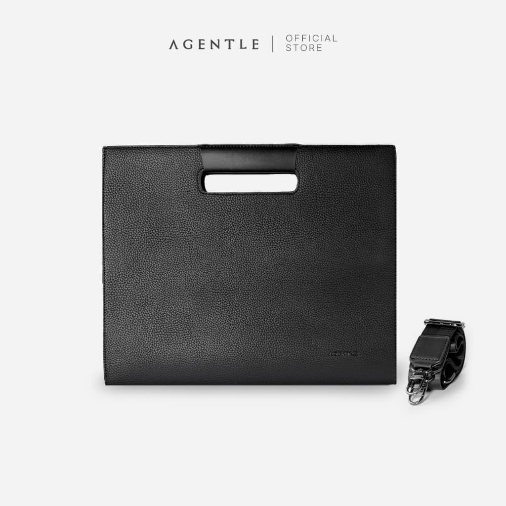 AGENTLE BNF Business Clutch Bag กระเป๋าธุรกิจผู้ชาย เอกสาร A4 โน็ตบุ๊ค Ipad รูปที่ 4
