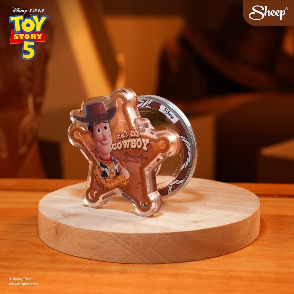 Toy Story 5 Collection ที่ติดหลังโทรศัพท์ แบบแม่เหล็ก กริ๊บต็อกทอยสตอรี่ ใช้กับเคสที่มีแม่เหล็ก รูปที่ 4