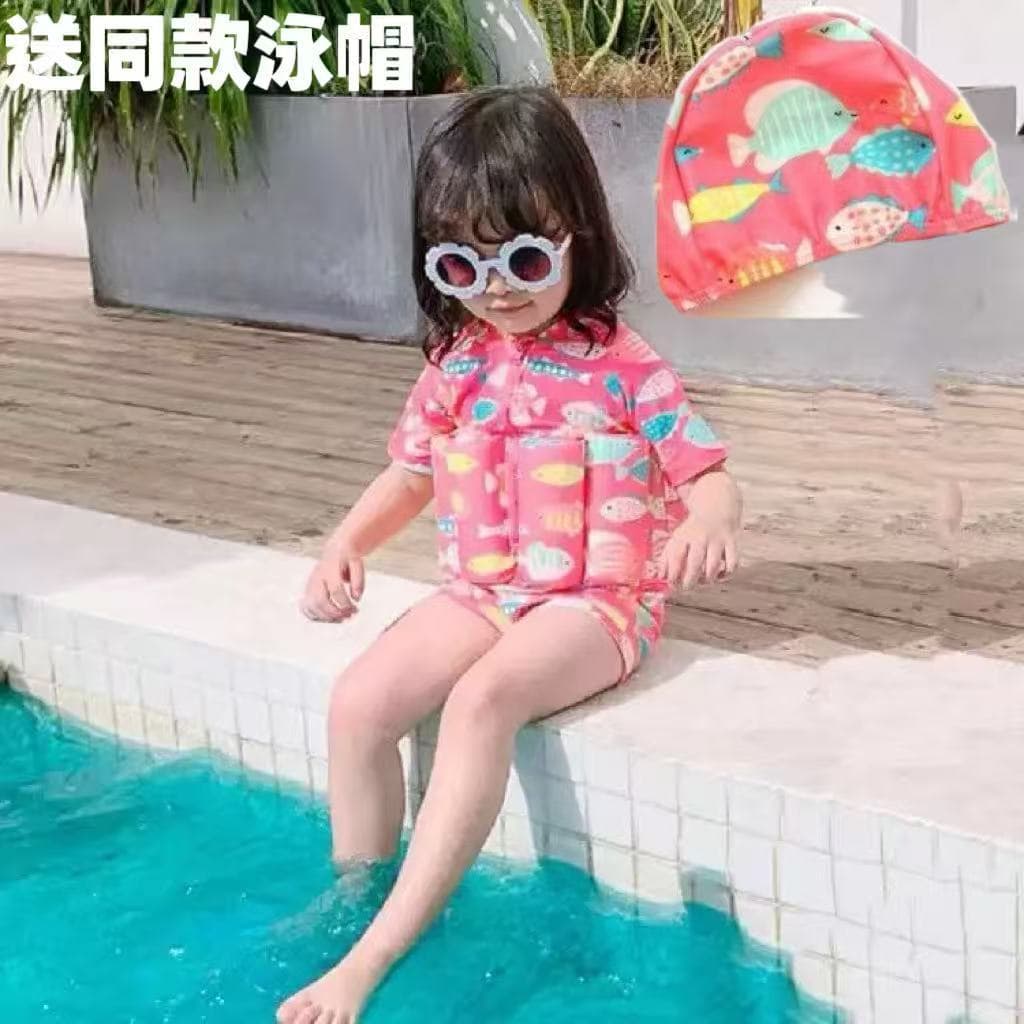 NT Baby - 053 ชุดว่ายน้ำเด็ก ชุดว่ายน้ำเด็กมีชูชีพในตัว ชุดว่ายน้ำลอยน้ำ เด็กผู้ชายเด็กผู้หญิง รูปที่ 7