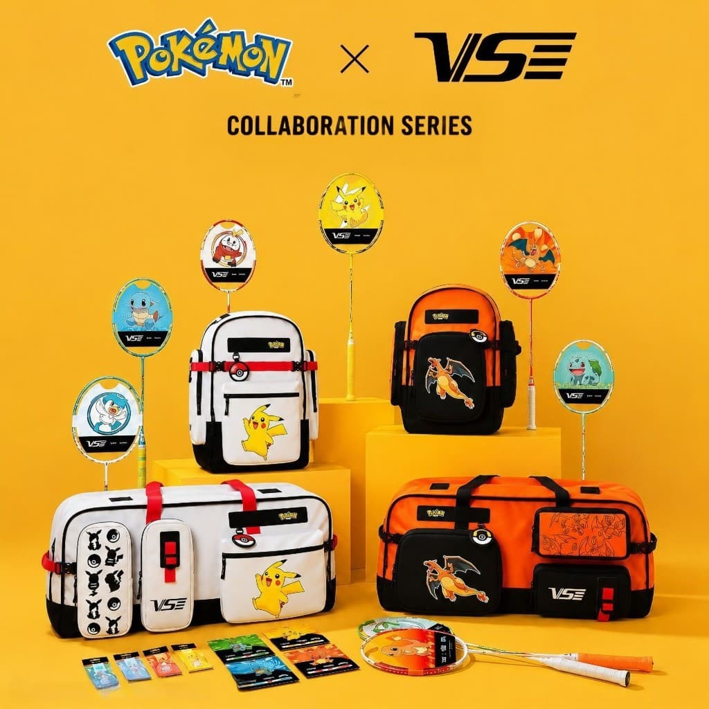 VS กระเป๋าแบดมินตัน รุ่น Pokemon Collection VB4611 / VB4612 รูปที่ 9