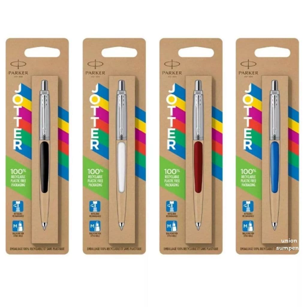 แท้ Parker ปากกาลูกลื่น ขนาด 0.7mm หมึกน้ำเงิน Jotter Originals Ballpoint Pen ปากกา ปาร์คเกอร์ จอตเตอร์ รูปที่ 3