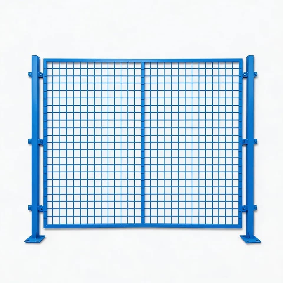 ASV รั้วสำเร็จรูป รั้วโรบอท รั้วเหล็ก รั้วชุป PVC ความสูง 1.4 เมตร เขียว/เหลือง/แดง/น้ำเงิน เสารั้วสำเร็จรูปพร้อมอะไหล่ รูปที่ 9