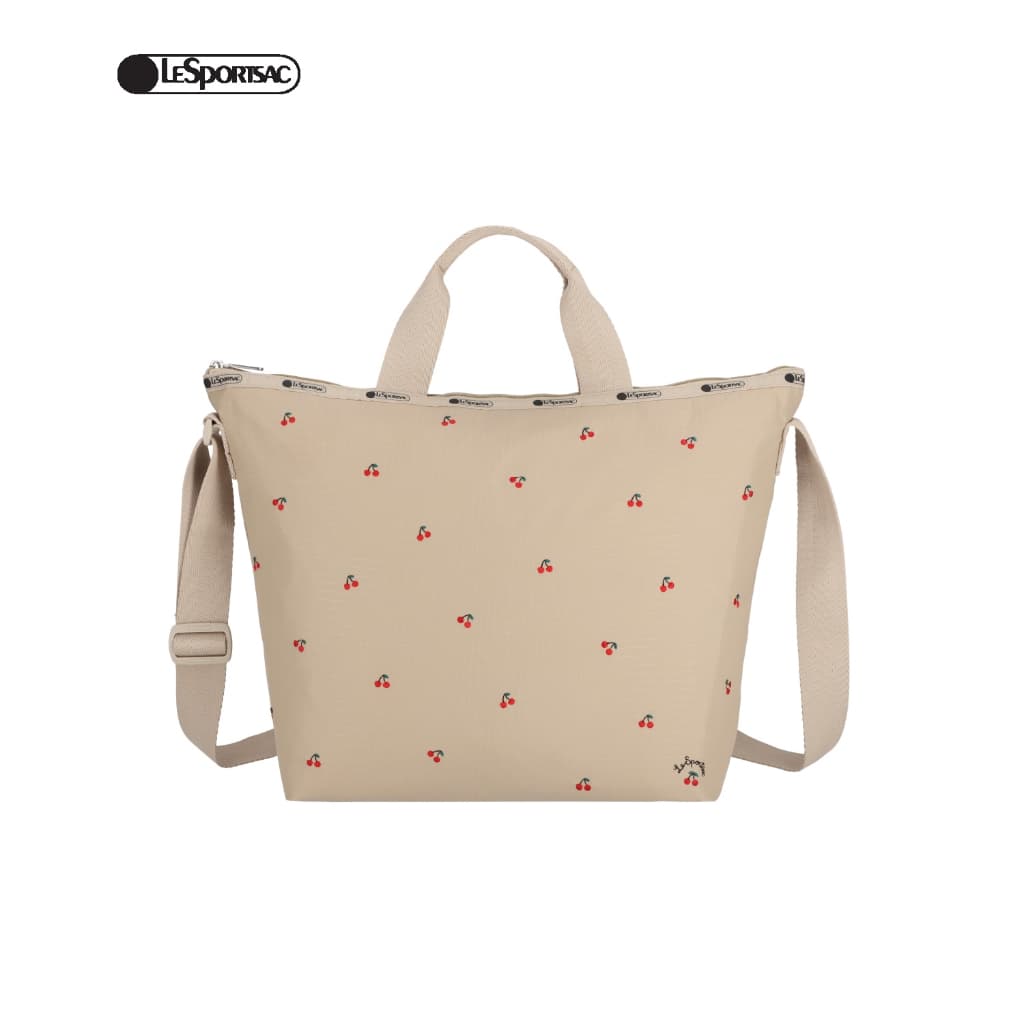 Lesportsac Deluxe Easy Carry Tote Crossbody Bag กระเป๋าสะพายข้างพาดลำตัว Style 4360 รูปที่ 9