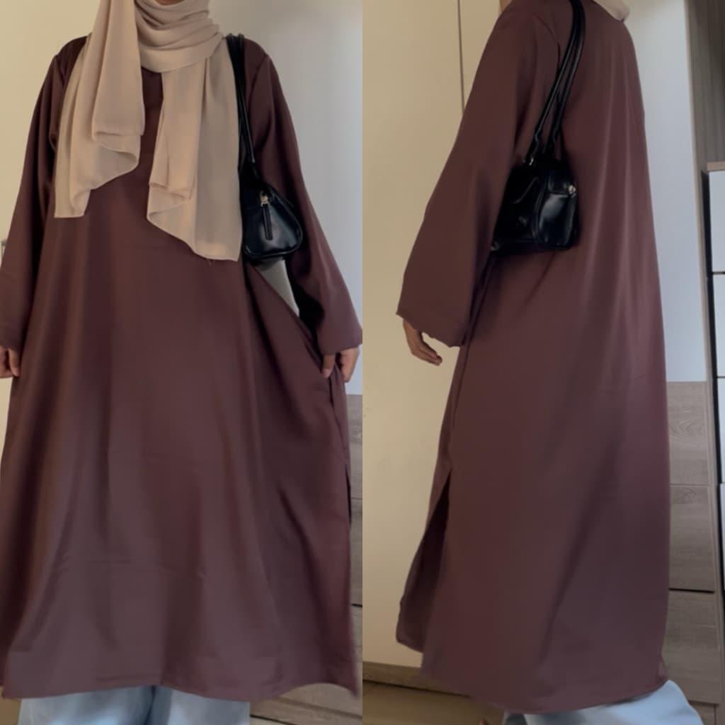 มินิเดรส ทรง oversize by elegant ดีไซน์เรียบง่าย ดูดี สำหรับทุกโอกาส รูปที่ 8