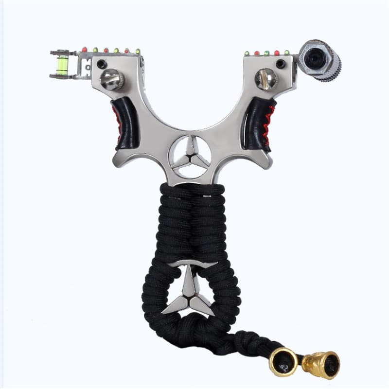 หนังสติ๊ก เลเซอร์ หนังสติ๊กจีน นำเข้า ขายดีมาก HT-010 รุ่น Benz ยิงปลา ยิงนก slingshots ยิงลูก 8 มม. ของแถมพร้อมใช้ รูปที่ 6