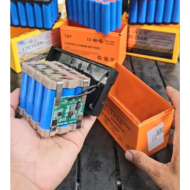 แบตเตอรี่เครื่องพ่นสารเคมี แบตเตอรี่ลิเธียม 12v แบตเตอรี่ลิเธียมเครื่องพ่นยา แบตเตอรี่เครื่องพ่นสารไฟฟ้า แบตเตอรี่เกษตร6 รูปที่ 3