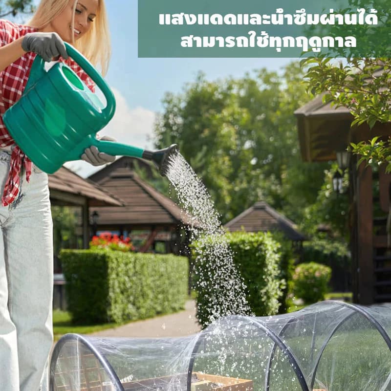 มุ้งขาวกันแมลง มุ้งขาว มุ้งขาวโรงเรือน 32ตา/40ตา/60ตา มุ้งกันแมลงผัก ตาข่ายกันแมลง มุ้งโรงเรือน กันแมลง มุ้งปลูกผัก รูปที่ 4