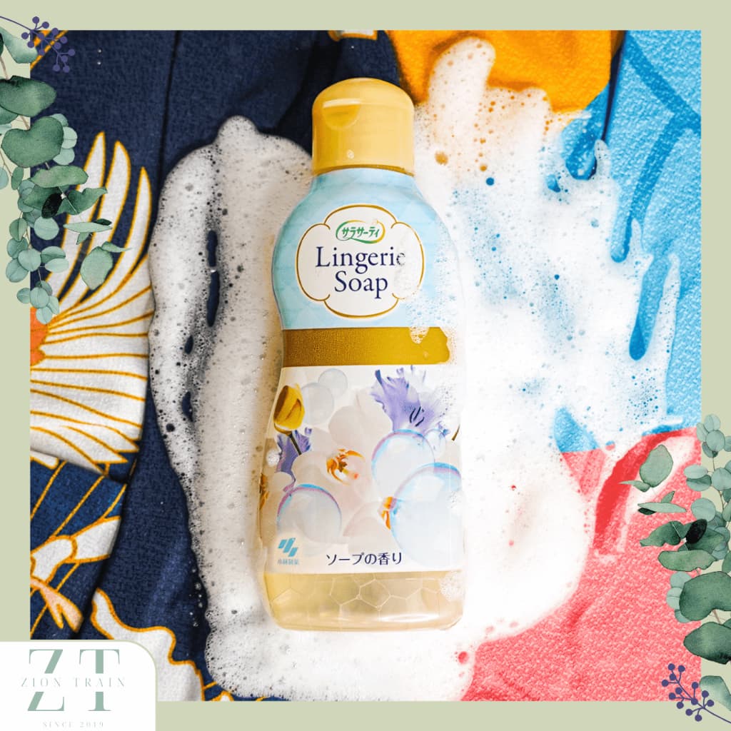 Kobayashi Lingerie Soap 120ml น้ำยาซักคราบประจำเดือน น้ำยาซักกางเกงชั้นใน ชุดชั้นใน จากญี่ปุ่น รูปที่ 4