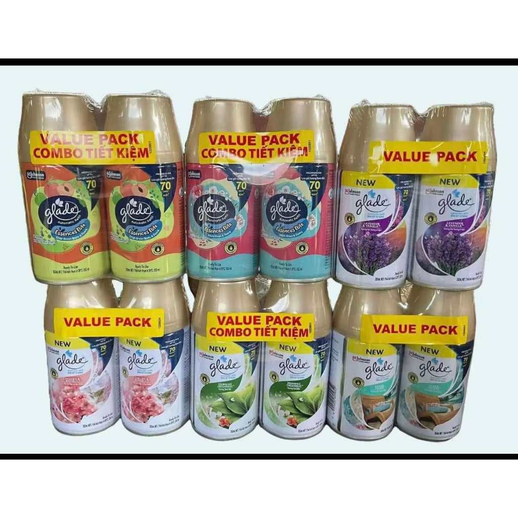 แพคคู่ เกลดออโต้เมติกสเปรย์ glade Automatic refill รีฟิลได้2กระป๋อง รูปที่ 1