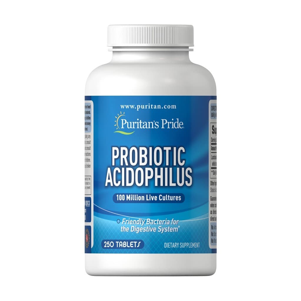 Puritan's Pride Probiotic Acidophilus 100 million โพรไบโอติก รูปที่ 6