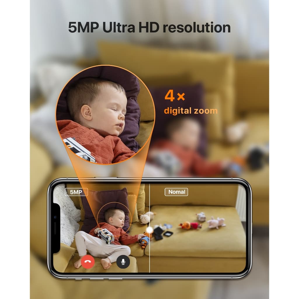 Tenda CP3/CP3 PRO/CP7 กล้องวงจรปิดไร้สาย Wifi 3MP / 5MP IP Security Camera 2K Resolution Infrared Night Vision รูปที่ 7