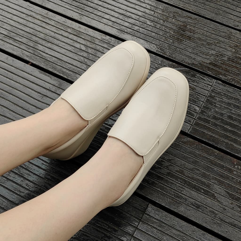 Pop Shoes รองเท้าที่สวมใส่สบาย ความสูง 1.5 นิ่ว นุ่ม ยืนนาน เดินนาน รูปที่ 5