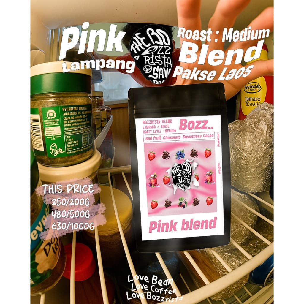 Thebozzrista Blend Coffee : Pink Blend Medium Roast รูปที่ 4