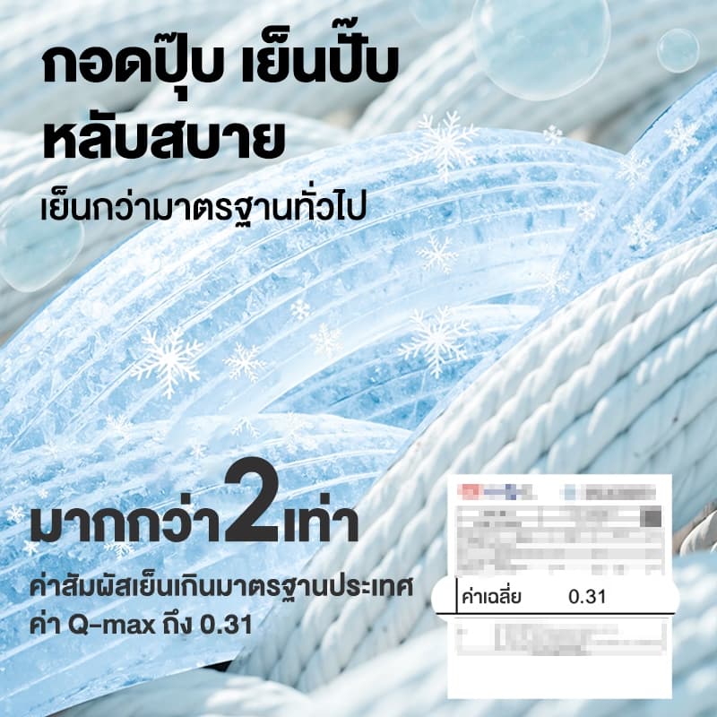 LULUNA หมอนนอนยาว หมอนรูปทรงพิเศษ หมอนขาข้างเตียง หมอนตามหลักสรีรศาสตร์ รูปที่ 9
