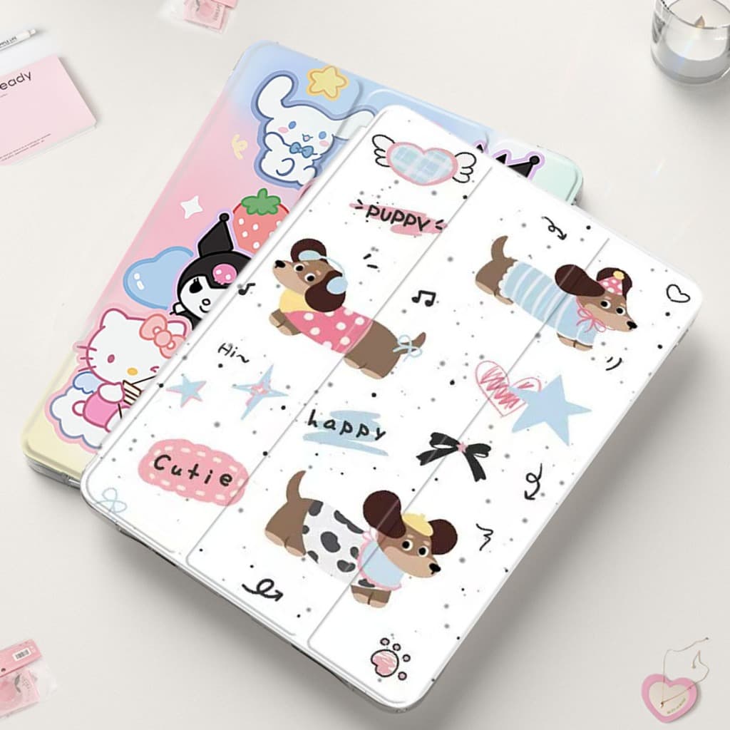 เคสใสไอแพด เคสสำหรับไอแพด ipad Case มีช่องปากกา เคสไอแพด air7 air11 M2/M3 gen11 air1/2/3/4/5 9 7 gen5/6/7/8/9/10.2 gen10 รูปที่ 1