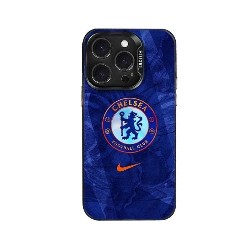 Chelsea Football Club 2025 เคสโทรศัพท์สําหรับ iPhone Premier League DAMAC พัดลม โลโก้สีน้ําเงินเข้มฟุตบอล IMD กีฬา shell รูปที่ 8