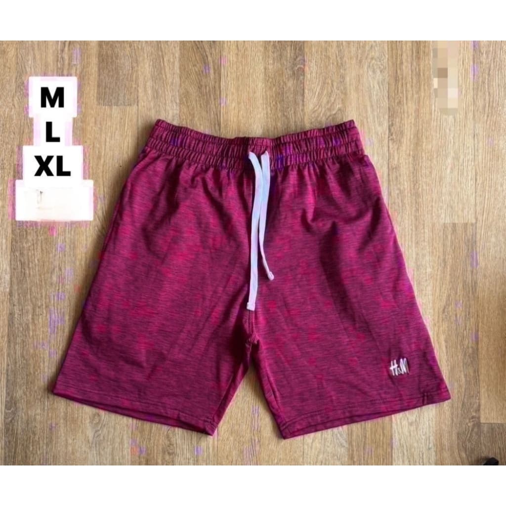 กางเกงขาสั้นลำลองผ้า cottonลายปักHM รูปที่ 8