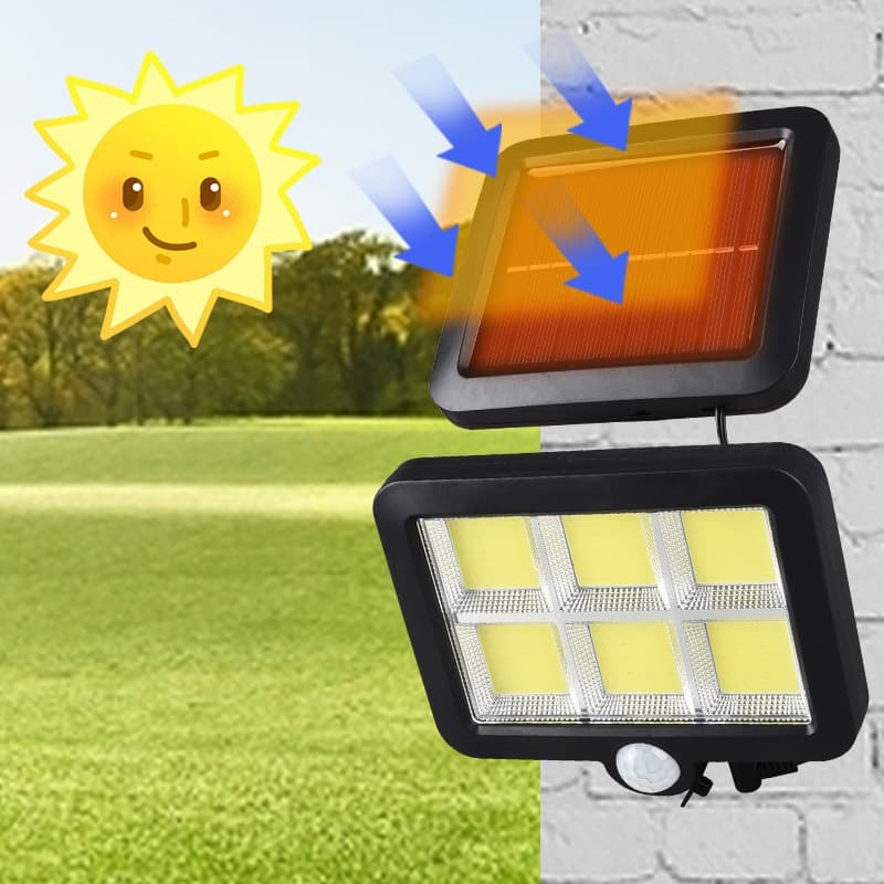 ลดล้างสต็อก!! SOLAR CELL ไฟโซล่าร์เซลล์ ไฟติดผนัง ไฟฉุกเฉิน SOLAR WALL LIGHT รูปที่ 5