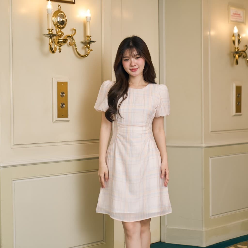 Pixie Bubble Dress เดรสแขนบอลลูน รูปที่ 1