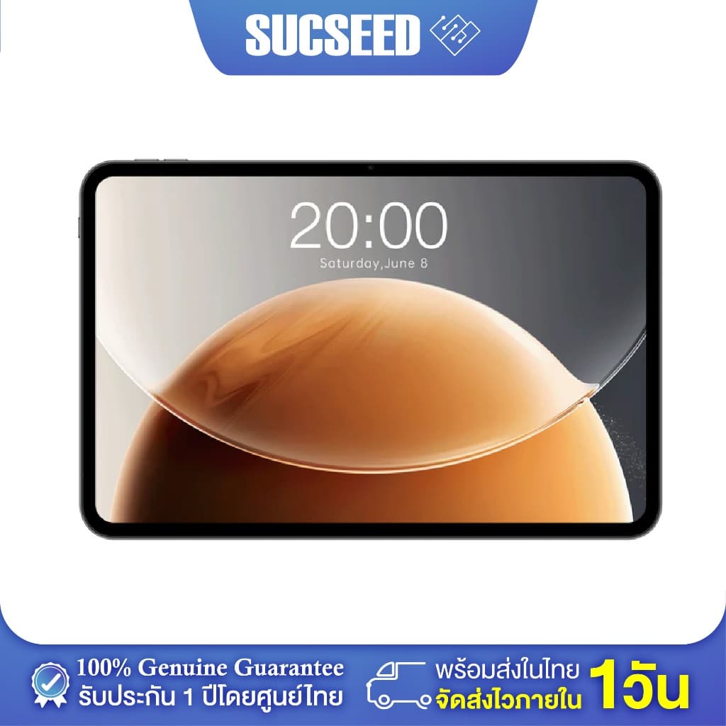 แท็บเล็ต Tablet Teclast T65 13.4" 120Hz | Android 16 | CPU 8-Core | 6GB / 8GB + 128GB | 4G | 8000 mAh | รับประกัน 1 ปี รูปที่ 6
