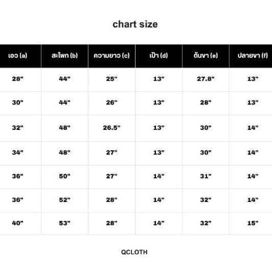 QCLOTH : MAD SHORT JEANS ! รูปที่ 9