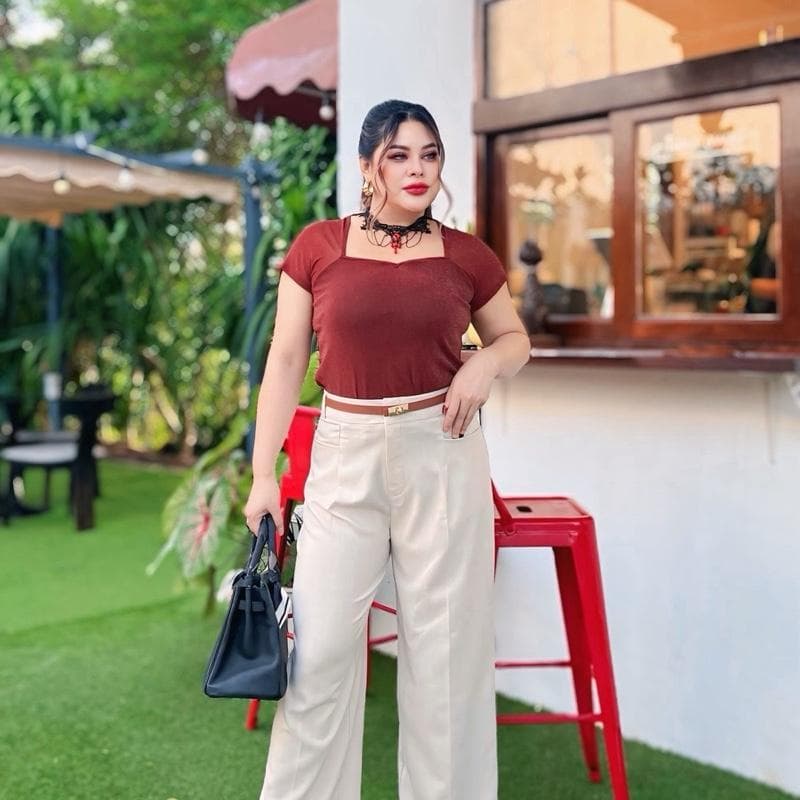 Kelly Belt เข็มขัดหนัง Pu ไซส์ใหญ่ สำหรับสาวพลัสไซส์ ปรับระดับความยาวได้ สะดวกสบาย สวยงามดูมีสไตล์ ขนาดเอว 30-50 นิ้ว มี รูปที่ 4