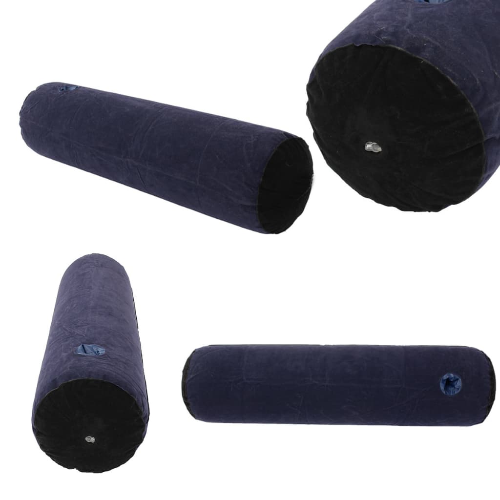 Free ปั๊มลมด้วยตนเองหมอนข้าง แบบเป่าลม นิ่ม สบาย Body pillow หมอนข้างใยแบบแน่นไม่ยุบง่าย แฟชั่นสบาย ๆ พนักพิงครอบครัว รูปที่ 7