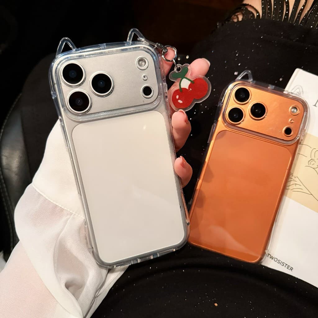 case 17promax เคสใสหูเเมว เคสนิ่ม สำหรับ ไอโฟน 17 pro max 17pro 17promax 17air for iphone17/pro/max รูปที่ 8