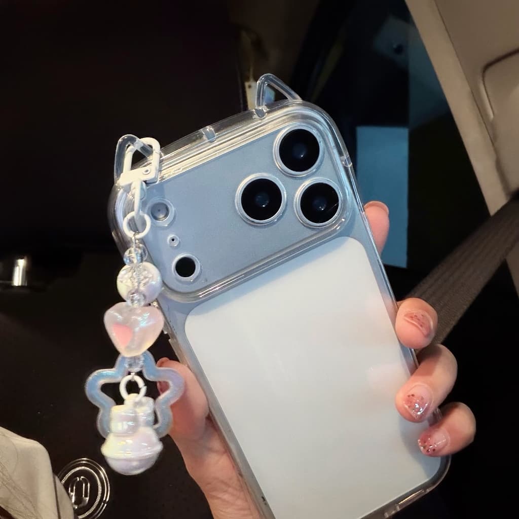 case 17promax เคสใสหูเเมว เคสนิ่ม สำหรับ ไอโฟน 17 pro max 17pro 17promax 17air for iphone17/pro/max รูปที่ 9